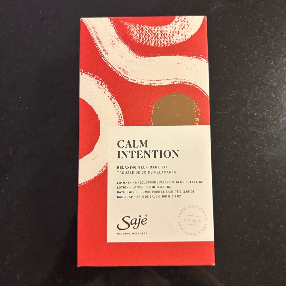 Saje Calm Intention kit - NEW